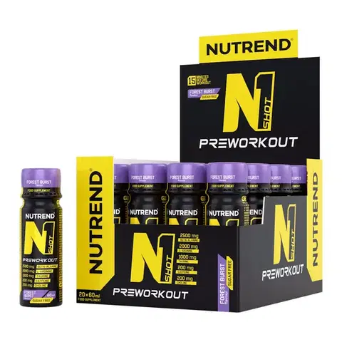Stimulanty a energizéry Nutrend N1 Shot 20x60 ml forest burst