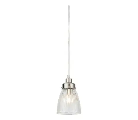 Svietidlá Markslöjd 109009 - Závesné svietidlo na lankách BELLIS 1xE14/40W/230V matný chróm 109009