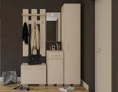 Predsieňové zostavy NICOLA predsieňová zostava, Satin