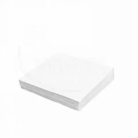 Obrusy Kinekus Servítky 1-vrstvé 33x33cm biele 100ks KLC