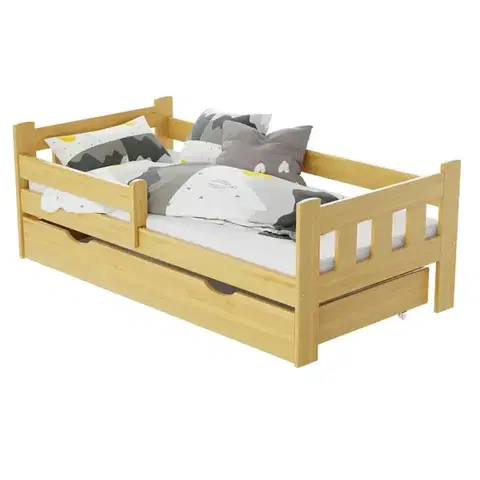 Postele pre dievčatá Posteľ Carmen 80/180 Borovica