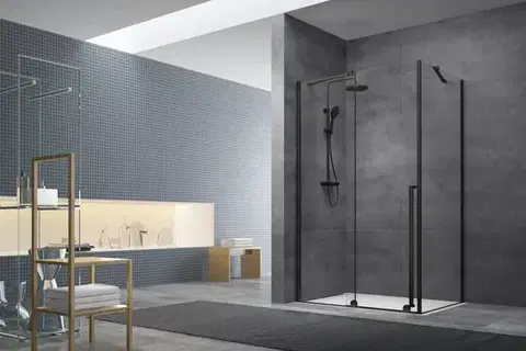 Sprchovacie kúty Bočná zástena k sprchovým dverám 77,5 cm SAT Walk-In Xmotion SATWIXMSTENA80C SATWIXMSTENA80C