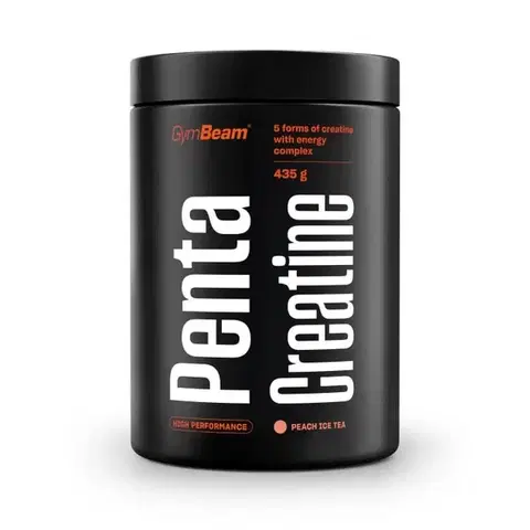 Viaczložkový kreatín GymBeam Penta Creatine broskyňa ľadový čaj