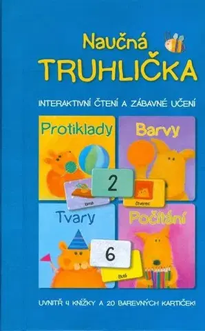 Leporelá, krabičky, puzzle knihy Naučná truhlička - Kolektív autorov
