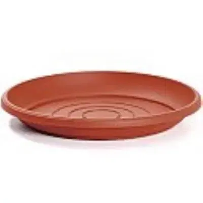 Kvetináče a truhlíky Kinekus Plastová miska pod kvetináč, priemer 14cm, NOVA, terakota, K44