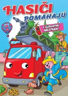 Nalepovačky, vystrihovačky, skladačky Hasiči pomáhajú