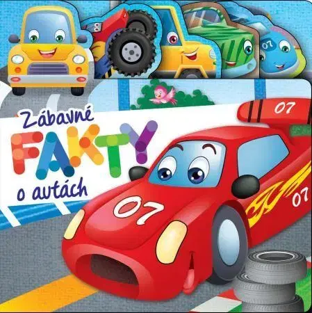 Leporelá, krabičky, puzzle knihy Zábavné fakty o autách