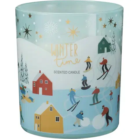 Vianočné dekorácie Vonná sviečka Winter Fun, vôňa Winter Breeze, 270 g