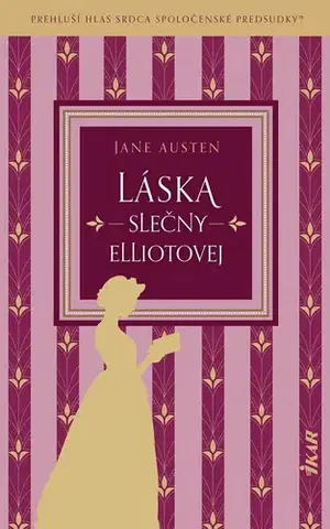 Romantická beletria Láska slečny Elliotovej - Jane Austen