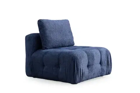 Kreslá Kreslo / Jednomiestna pohovka Amaris O1 - Navy Blue