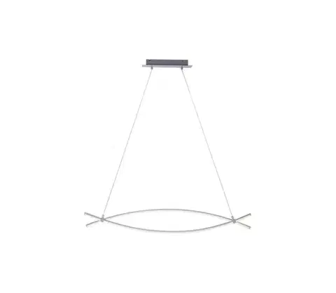 Svietidlá JUST LIGHT. 15382-55 - LED Luster na lanku MAJA 2xLED/8,4W/230V chróm 15382-55