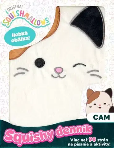 Pre dievčatá Squishmallows - Squishy denník - Cam - Kolektív autorov