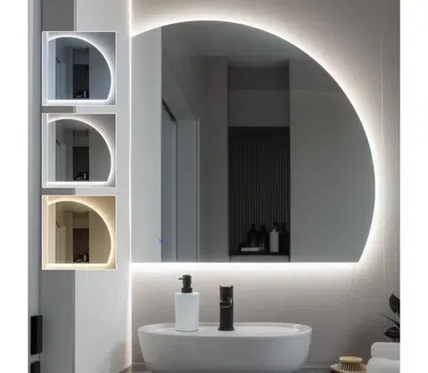 Svietidlá BRILAGI - LED kúpeľňové zrkadlo QUARTIERE LED/25W/230V 70x75 IP44 CRI 90 stmievateľné +CCT FG-CY36-B01-7570