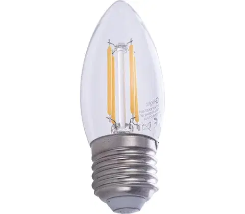 Svietidlá  LED Žiarovka FILAMENT E27/4W/230V 2700K EKZF003