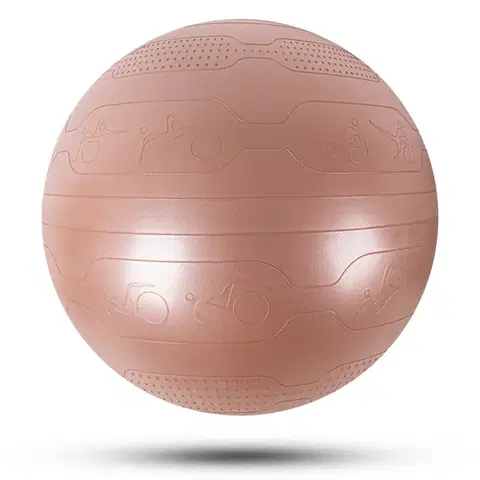 Gymnastické lopty Gymnastická lopta inSPORTline Stretch Ball 65 cm mocha mousse