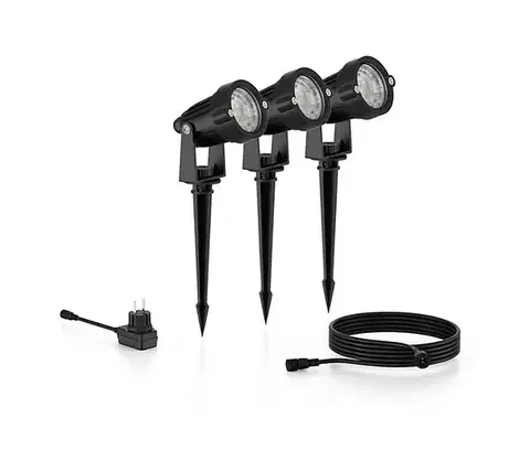 LED osvetlenie Philips - SADA 3x LED Vonkajšie bodové svietidlo CAPER LED/1,5W/24/230V IP44 872016926939200