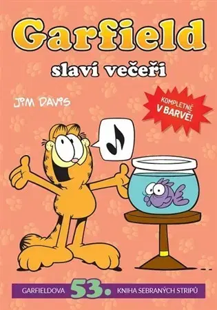 Komiksy Garfield slaví večeři - Jim Davis