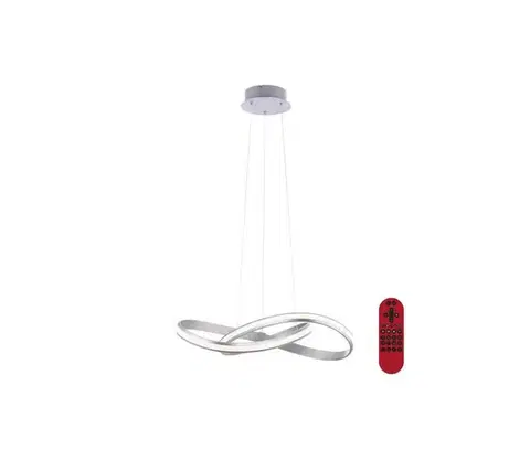 Svietidlá Leuchten Direkt 18432-55-LED RGB Stmievateľný luster na lanku MELINDA LED/28W/230V 18432-55