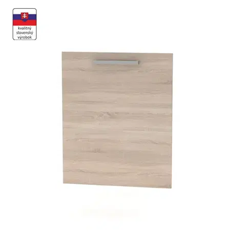 Kuchynské dolné skrinky KONDELA Nova Plus NOPL-088-00 dvierka na umývačku 59,6x72,2 cm dub sonoma