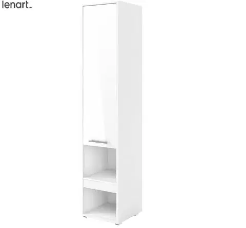 Šatníkové skrine Dig-net nábytok Skrinka Lenart Concept Pro CP-07 | biela
