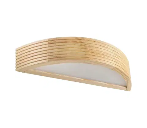 Svietidlá  Nástenné svietidlo NATURAL MODERN 1xE27/15W/230V, borovica LD-PD-6.4/R/SOSNA