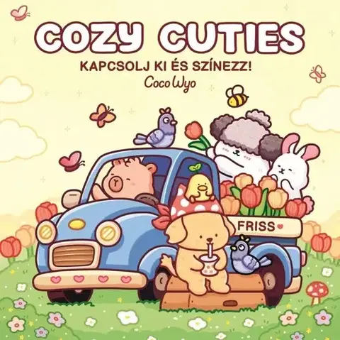 Maľovanky pre dospelých Cozy Cuties - Coco Wyo