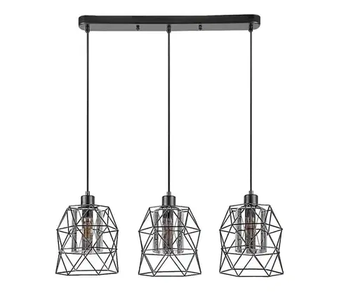 Svietidlá Rabalux 72113 - Luster na lanku EMRYS 3xE27/40W/230V 72113