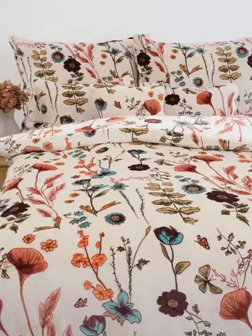 Obliečky MKLozkoviny.sk Francúzske obliečky mikroplyš Exclusive – Veronika - 220 × 200 cm - 70 x 90 cm