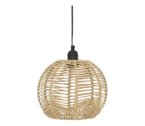 Svietidlá Atmosphera - Luster na lanku CAREN 1xE27/40W/230V juta 200038
