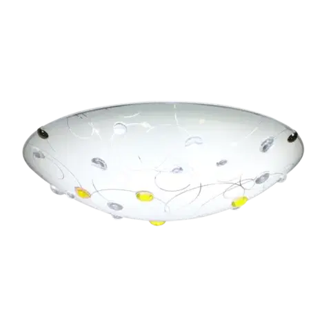 Stropná svetla floki stropné svietidlo plafond 30 1x60w E27 priehľadné