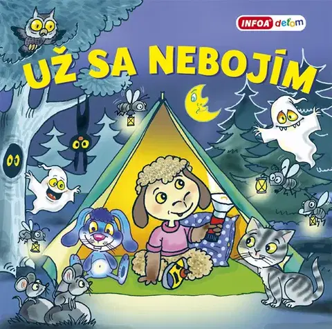 Leporelá, krabičky, puzzle knihy Už sa nebojím - Pavlína Šamalíková