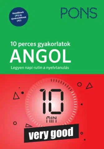 Učebnice a príručky PONS 10 perces gyakorlatok - Angol - Birgit Wagner Piefke