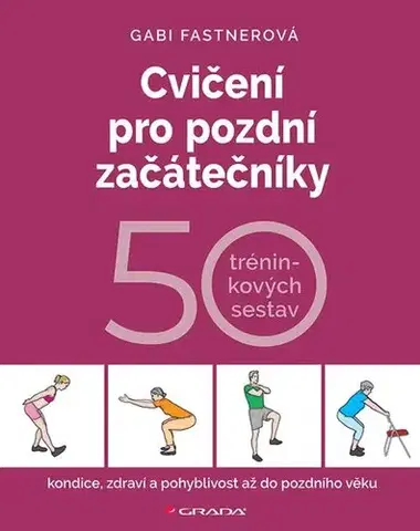 Fitness, cvičenie, kulturistika Cvičení pro pozdní začátečníky - Gabi Fastnerová