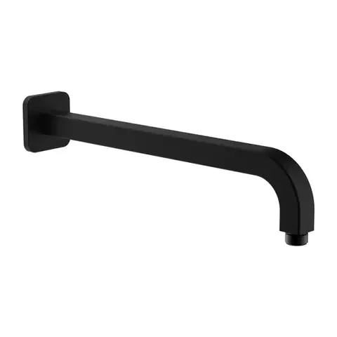 Kúpeľňové batérie OMNIRES - Nástenné sprchové rameno, 35 cm čierna mat /BLM/ RA15BL