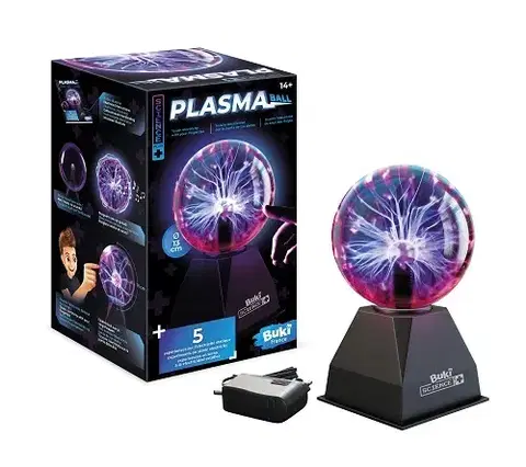 Technické hračky Buki Plazmová guľa 13 cm