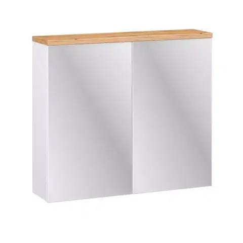 Zrkadlové skrinky Zrkadlová skrinka Bafi 2D 80 cm