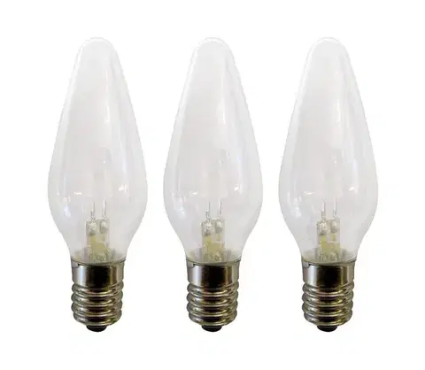 Žiarovky Markslöjd 702324 - SADA 3x Priemyselná vianočná žiarovka RESERVLAMPA E10/3W/34V 702324