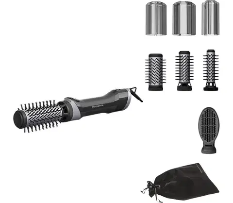 Predlžovacie káble Rowenta - Teplovzdušná kefa BRUSH ACTIV 1000 W/230 V, čierna UB9534F0
