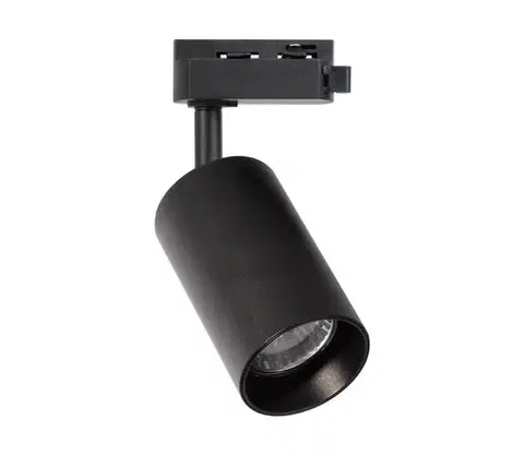 Svietidlá  Bodové svietidlo do 1-fázového lištového systému PIPE 1xGU10/10W/230V čierna ML1153