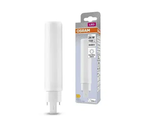Žiarovky Osram žiarovka LED DULUX D/E 26LED 10W/840 G24Q-3 HF a AC