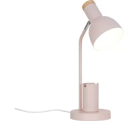 Lampy Nordlux - Stolná lampa DEVONE 1xE27/15W/230V ružová 2512405057