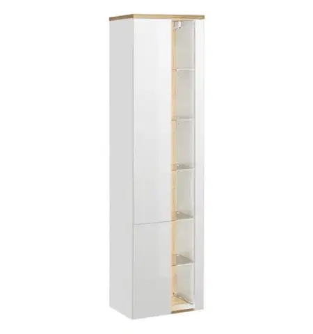 Skrinky do kúpeľne ArtCom Vysoká skrinka do kúpeľne BAHAMA White 800
