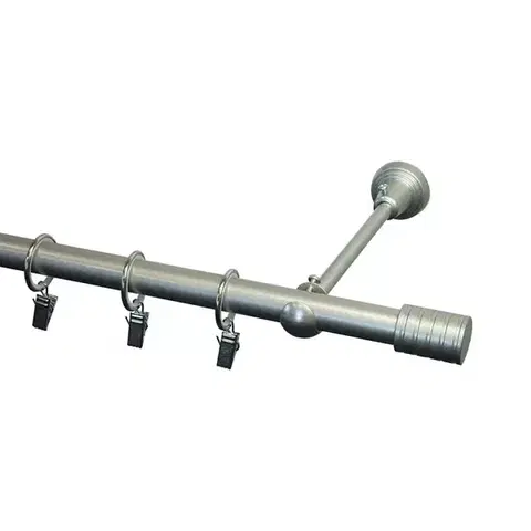 Garniže a kolajničky Garniž   I Stylus Fi 19  240 cm Mati