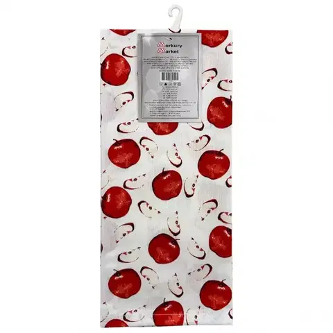 Bytový textil Kuchynská utierka OTC-11089 45x70 cm červené jablko