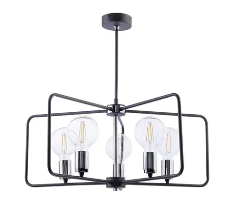 Svietidlá Jupiter 1694 - Luster na tyči CORDOBA 5xE27/60W/230V 1694