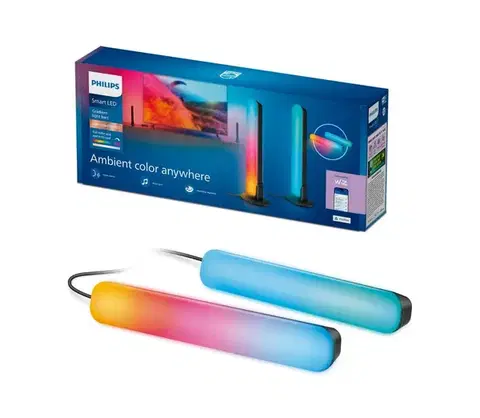 Lampy Philips Smart Philips - SADA 2× LED RGBIC stmievateľné svietidlo SMART GRADIENT LED/8 W/230 V Wi-Fi 8721103160669