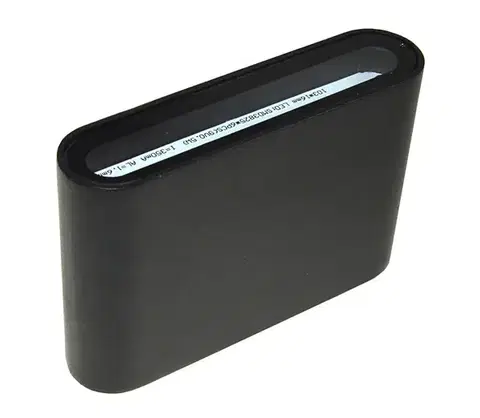 Svietidlá  LED Vonkajšie nástenné svietidlo FLOW LED/3W/230V IP54 čierna SKU013063