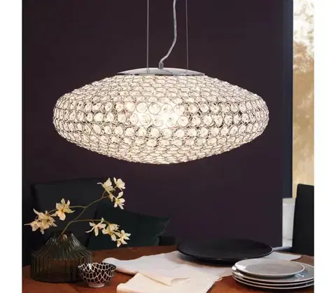 Svietidlá Eglo 95287 - Luster na lanku CLEMENTE 3xE27/60W/230V 95287