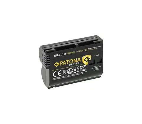 Predlžovacie káble PATONA - Akumulátor Nikon EN-EL15C 2600mAh Li-Ion Protect PT13445