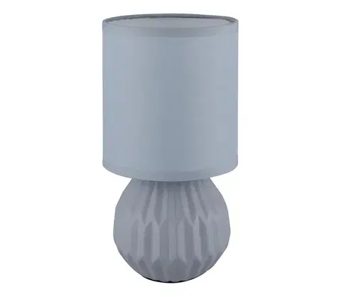 Lampy Globo 21730B - Stolná lampa SYLAS 1xE14/40W/230V modrá 21730B